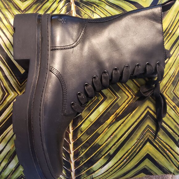 FRYE chloe combat boots Size 8 - Picture 4 of 9